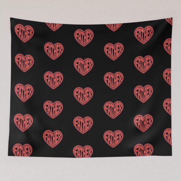 Item preview,  Modern Trendy Father in the shape of a heart ,Daddy Father's Day Gift designed and sold by SOUFIANE1991.