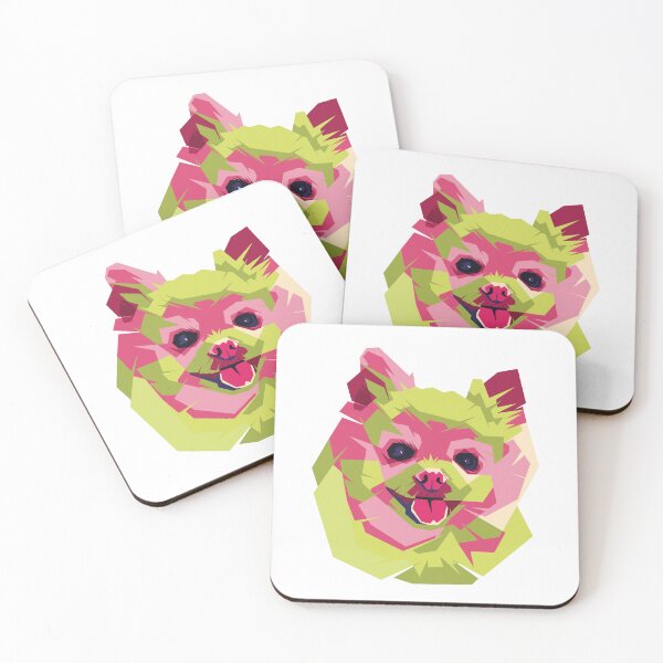 Item preview, colorful dog with transparent background designed and sold by Enthok.
