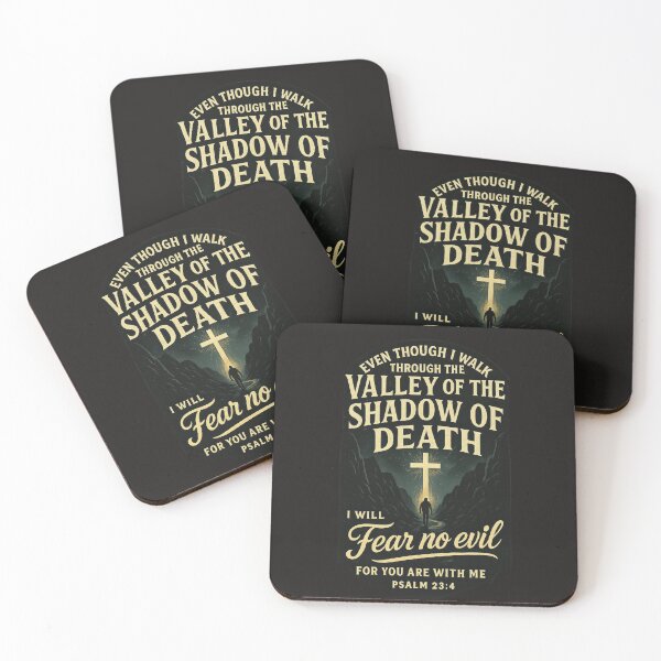 Item preview, Psalm 23:4 – Fear No Evil Bible Verse designed and sold by SimplySelim.
