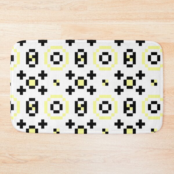 Item preview, pixel magic black yellow designed and sold by ThreadBorne.