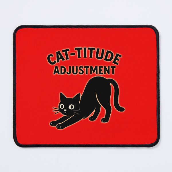 Item preview, Cat-Titude Adjustment Design designed and sold by Zini-ArtStudio.