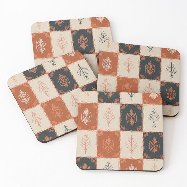 Item preview, Boho Abstract Squares with Arrows and Shields designed and sold by Ketique.