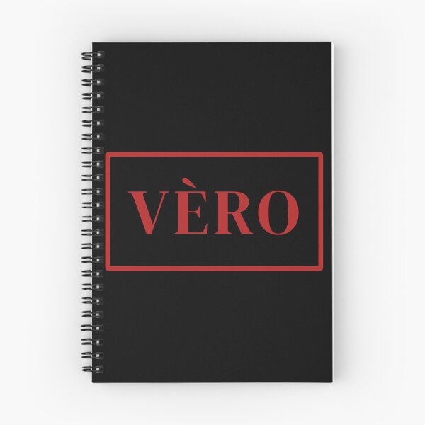 Item preview, VÈRO Logo Design – Bold Red Frame on Black Background designed and sold by VEROofficial.