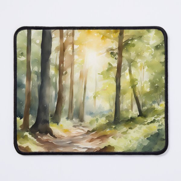 Item preview, Forest Pathway at Sunrise designed and sold by CalmnessbyChoice.