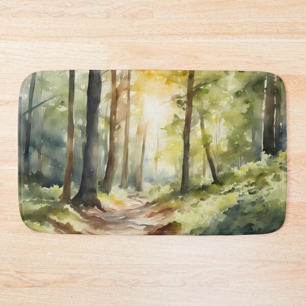 Item preview, Forest Pathway at Sunrise designed and sold by CalmnessbyChoice.