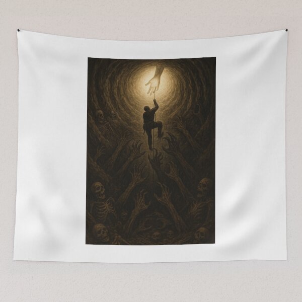 Item preview, The Climb from the Abyss  designed and sold by SimplePeace.