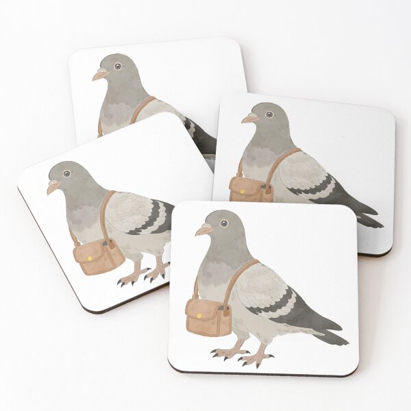 Item preview, Postal pigeon designed and sold by PuffyFeathers.