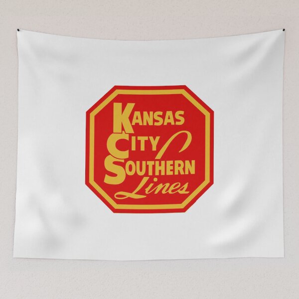 Item preview, Vintage Kansas City Southern Lines Railroad designed and sold by QuayTradingCo.