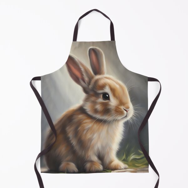 Item preview, Beige Bunny Portrait designed and sold by CalmnessbyChoice.