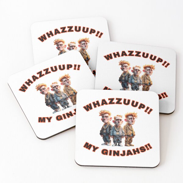 Item preview, WHAZZUUP MY GINJAHS  designed and sold by Unique D-zine.
