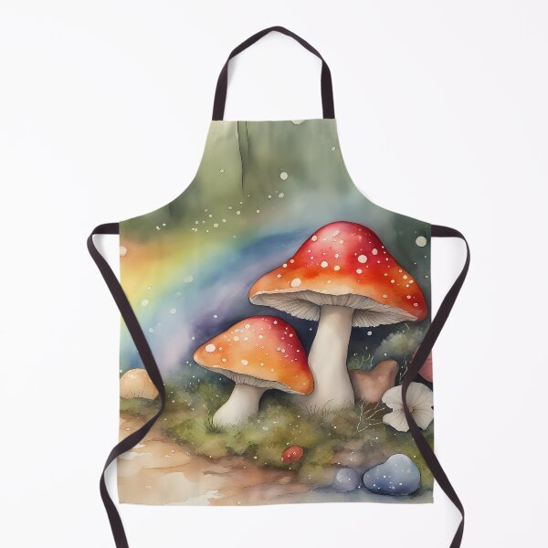 Item preview, Amanita Mushrooms and Rainbows designed and sold by CalmnessbyChoice.