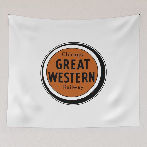 Item preview, Vintage Chicago Great Western Railway designed and sold by QuayTradingCo.