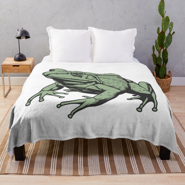 Item preview, Giant Prehistoric Frog Beelzebufo Splash designed and sold by ArtHavenDesign.