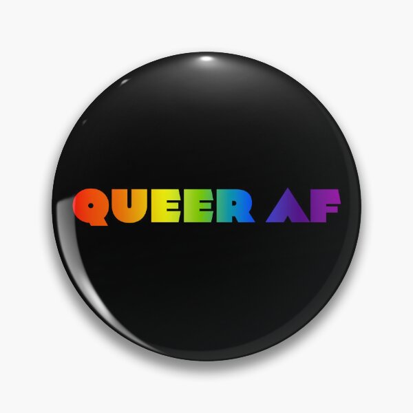 Item preview, Queer AF V2 - Rainbow designed and sold by sillyjess.