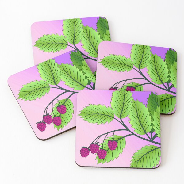 Item preview, Raspberries on a Branch at Dawn designed and sold by Marymarice.