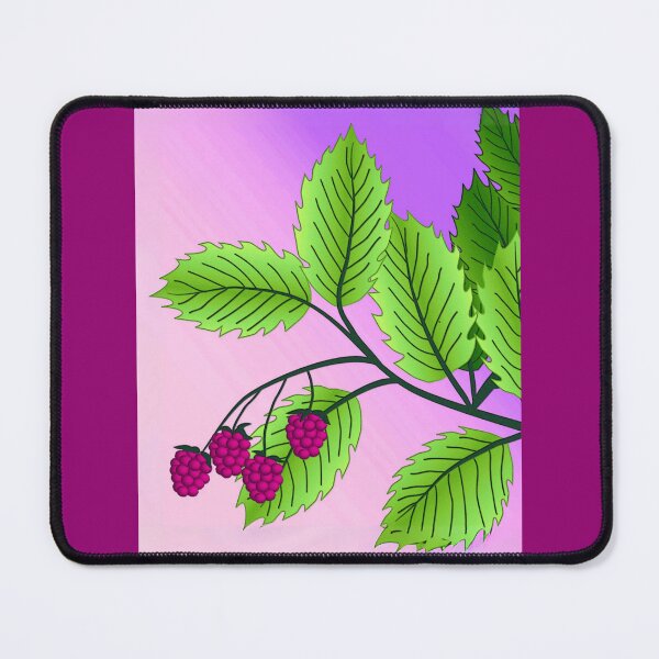 Item preview, Raspberries on a Branch at Dawn designed and sold by Marymarice.