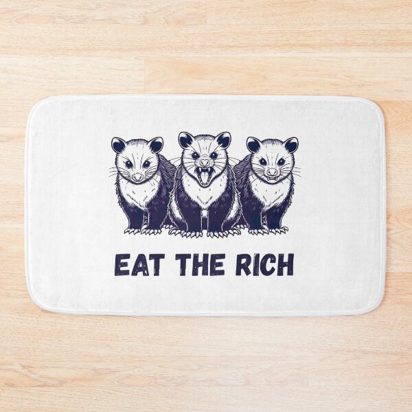 Item preview, Eat the Rich Possums designed and sold by whimsical-ai.