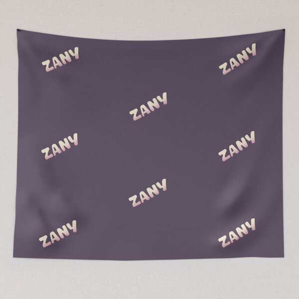 Item preview, ZANY dot pattern typography designed and sold by trepiu.
