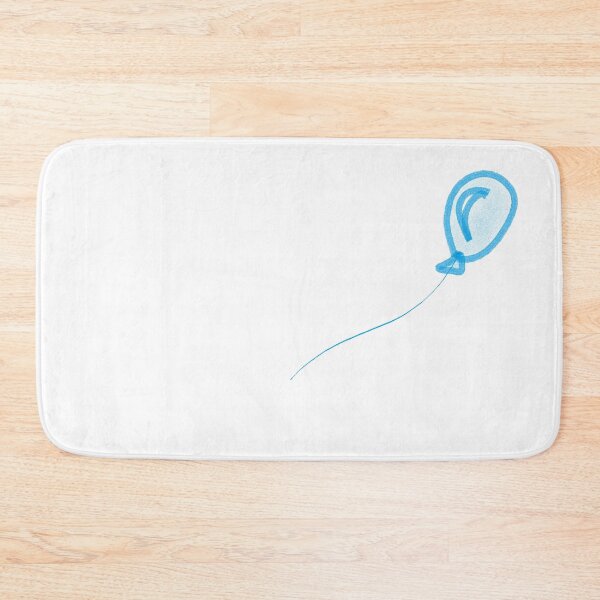 Item preview, Blue Balloon Cute Lone Balloon designed and sold by MsUnaun.