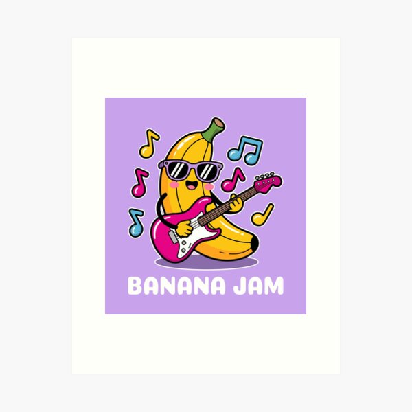 Item preview, Banana Jam designed and sold by Toon-Art.