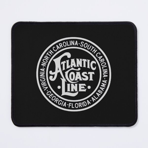Item preview, Vintage Atlantic Coast Line Railroad - North Carolina, South Carolina Alabama, Florida, Georgia, Virginia designed and sold by QuayTradingCo.