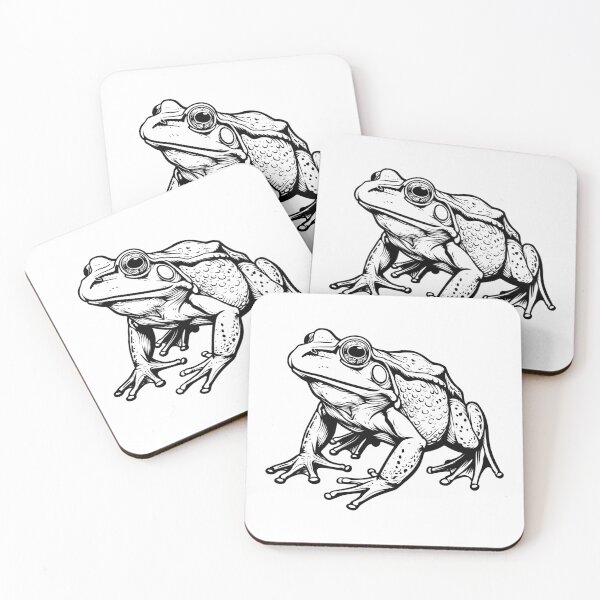 Item preview, Giant Prehistoric Frog Beelzebufo Splash designed and sold by ArtHavenDesign.