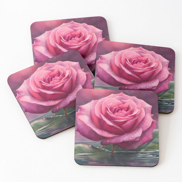 Item preview, Pink Rose in Water designed and sold by CalmnessbyChoice.