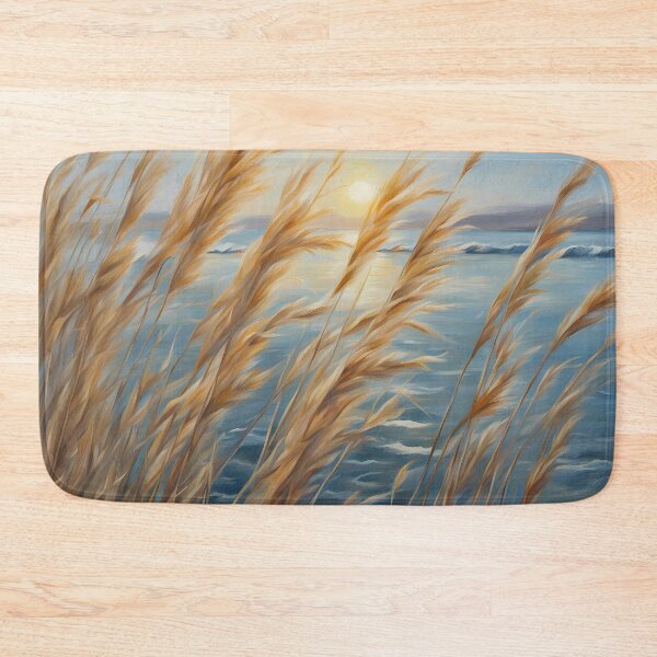 Item preview, Yellow Reeds at Sunrise designed and sold by CalmnessbyChoice.