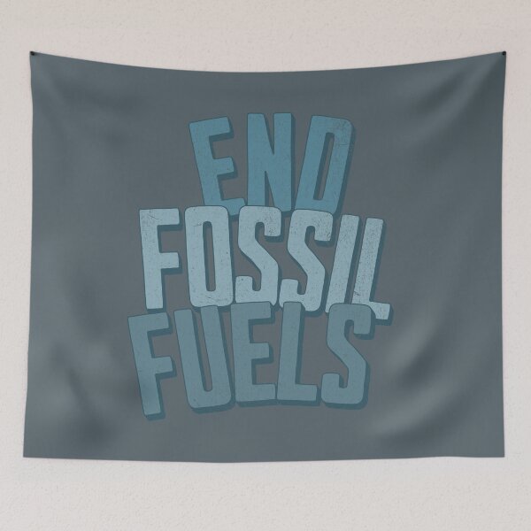 Item preview, end fossil fuels designed and sold by VariousGoodies.