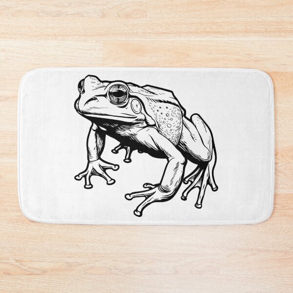 Item preview, Giant Prehistoric Frog Beelzebufo Splash designed and sold by ArtHavenDesign.