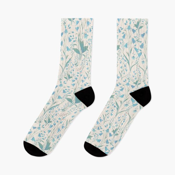 Item preview, Bluebells Blue and Cream designed and sold by SilverPegasus.
