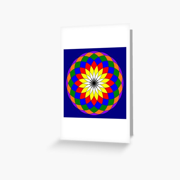 Item preview, mandala is presented as a vibrant interweaving of geometric shapes, which conveys harmony and unity, take it with you always! designed and sold by rikyfreestyle.