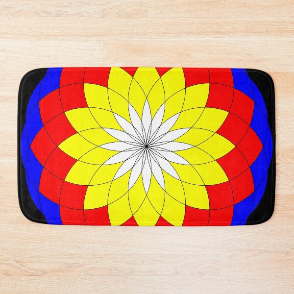 Item preview, mandala is presented as a vibrant interweaving of geometric shapes, which conveys harmony and unity, take it with you always! designed and sold by rikyfreestyle.