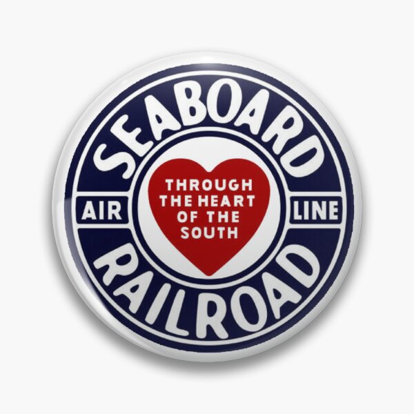 Item preview, Vintage Seaboard Air Line Railroad - Through The Heart Of the South designed and sold by QuayTradingCo.