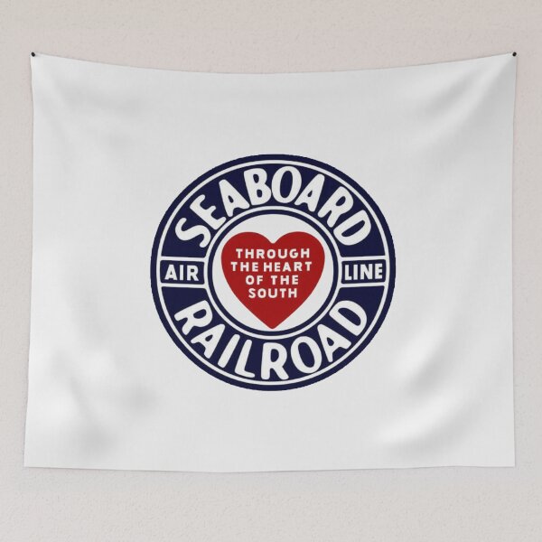 Item preview, Vintage Seaboard Air Line Railroad - Through The Heart Of the South designed and sold by QuayTradingCo.