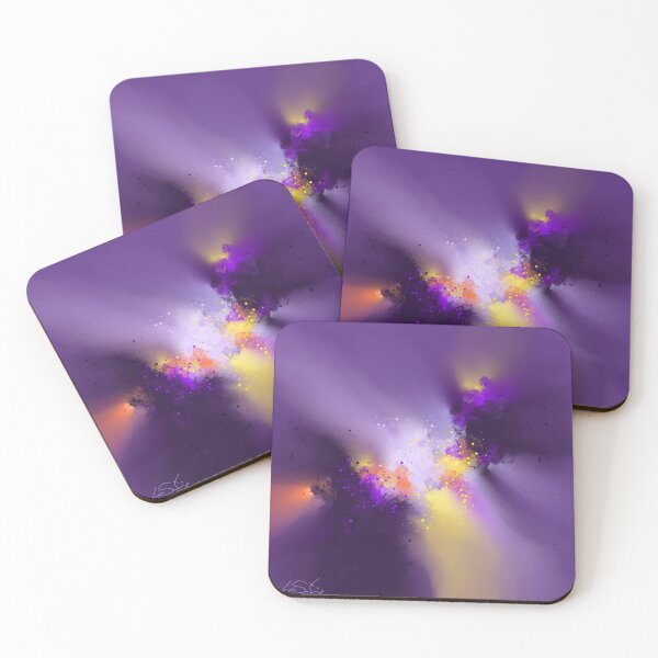 Item preview, Violet Vortex - Purple Orange Abstract designed and sold by Joey Santiago.
