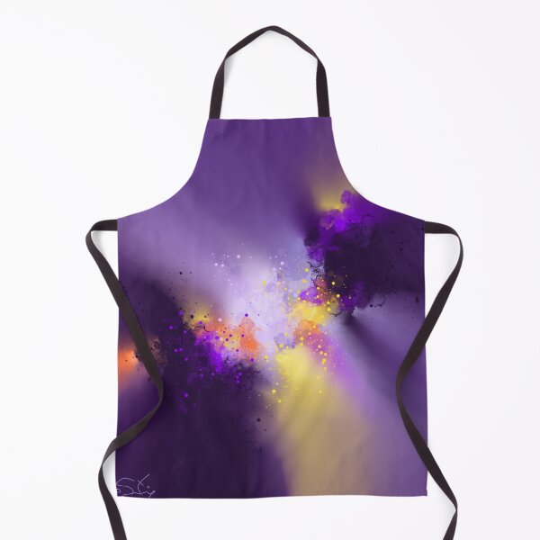 Item preview, Violet Vortex - Purple Orange Abstract designed and sold by Joey Santiago.