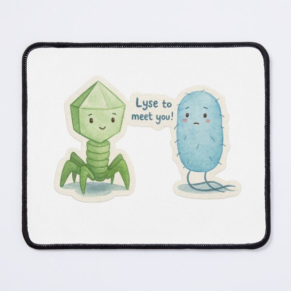 Item preview, Lyse to meet you Bacteria Phage designed and sold by labstud.