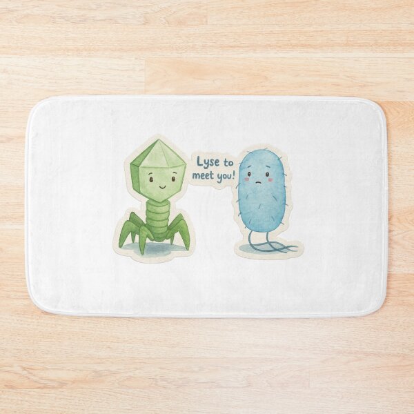 Item preview, Lyse to meet you Bacteria Phage designed and sold by labstud.