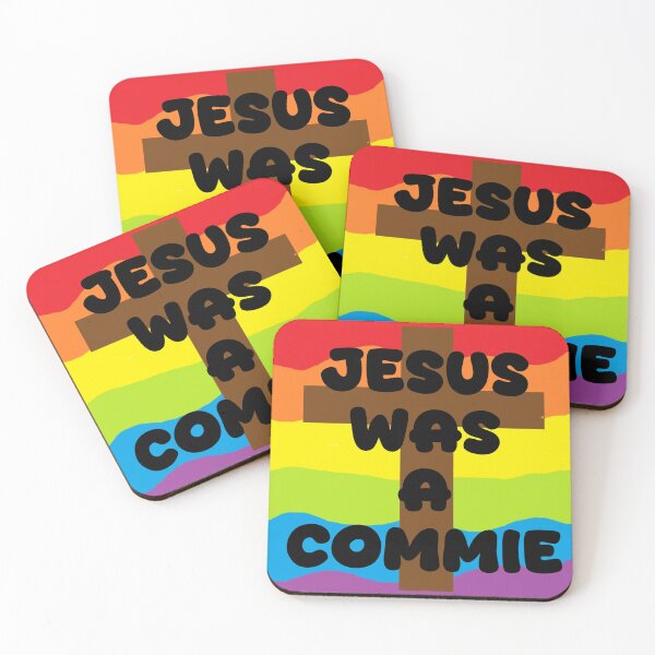 Item preview, Jesus was a commie designed and sold by Bugbotherer30.