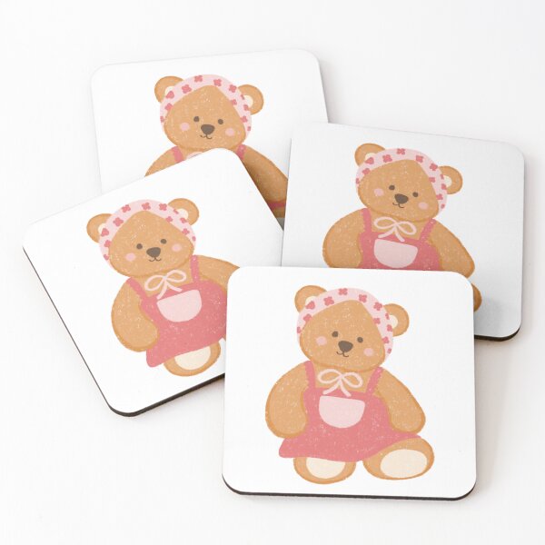 Item preview, Sweet Little Bear in Pink designed and sold by nuteling.