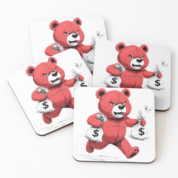 Item preview, Cash Bear on the Run designed and sold by misbahsiro.