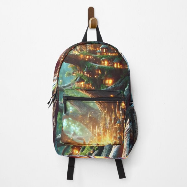 Item preview, View of a city built on a giant tree that reaches into the sky designed and sold by _RudeMango.