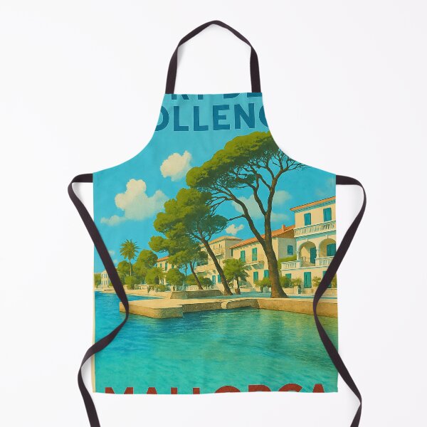 Item preview, Puerto Pollensa Vintage Travel Poster designed and sold by GG WALL ART.