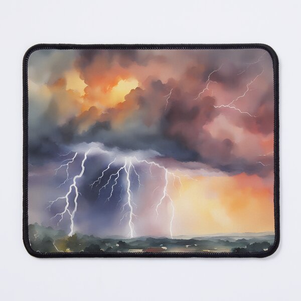 Item preview, Colorful Thunderstorm designed and sold by CalmnessbyChoice.