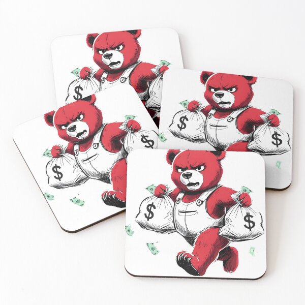 Item preview, Cash Bear on the Run designed and sold by misbahsiro.