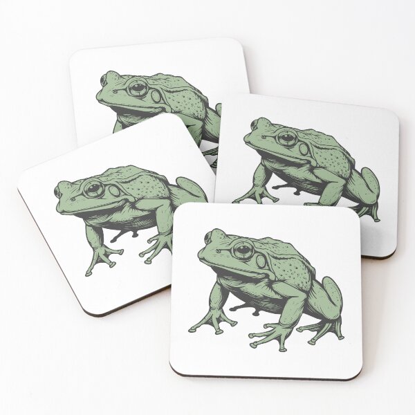 Item preview, Cretaceous devil frog artwork designed and sold by ArtHavenDesign.