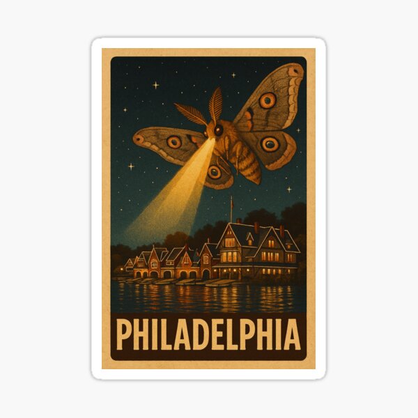 Item preview, Meanwhile in Philadelphia - Boathouse Behemoth designed and sold by Not Quite Normal Art.