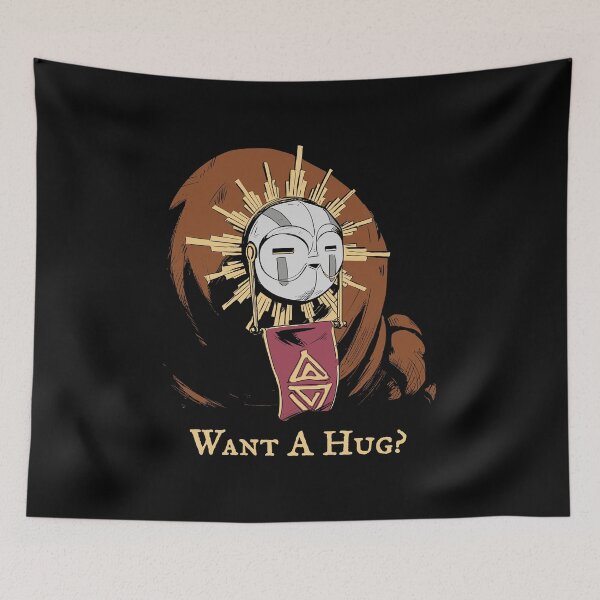 Item preview, Want A Hug Esquie Clair Obscur Expedition 33 Gamer Quotes Vintage 90s Fan Art designed and sold by MichaelBurnLove.