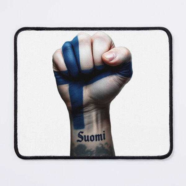 Item preview, Fuerza Suomi – Puño del Orgullo Finlandés designed and sold by CK1Tees.
